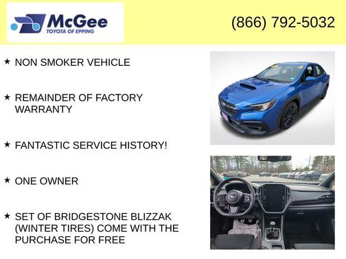 WR Blue Pearl 2022 Subaru WRX Premium