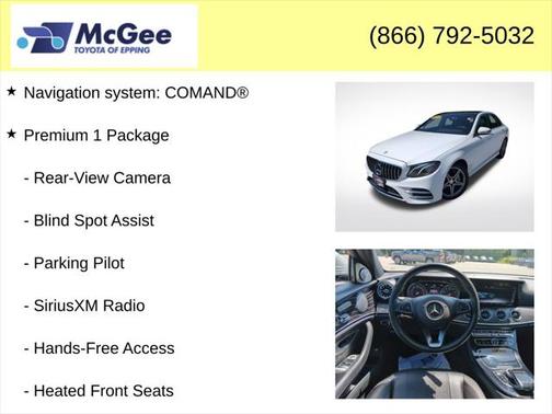 2017 Mercedes-Benz E-Class 4MATIC