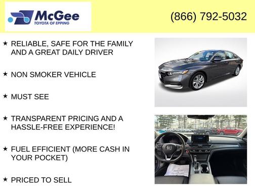 2020 Honda Accord LX 1.5T