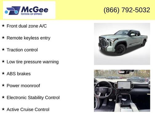 2026 Toyota Tundra Hybrid Platinum