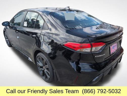 Midnight Black Metallic 2026 Toyota Corolla SE