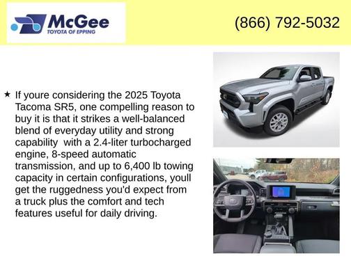 2025 Toyota Tacoma SR5