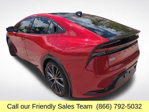 Supersonic Red 2025 Toyota Prius XLE