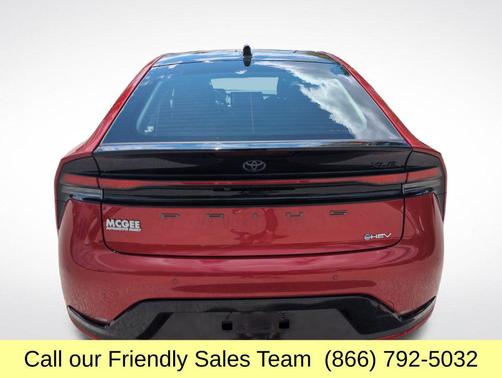 Supersonic Red 2025 Toyota Prius XLE