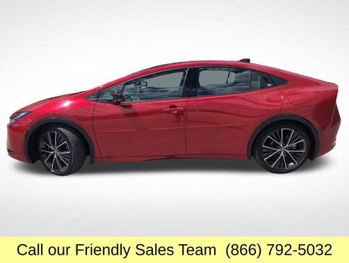 Supersonic Red 2025 Toyota Prius XLE