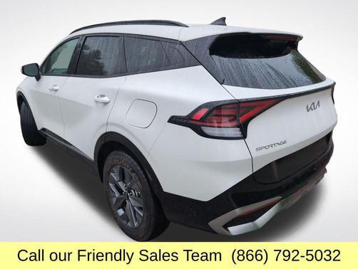 Snow White Pearl 2025 Kia Sportage Hybrid SX-Prestige