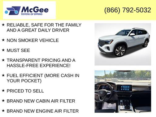 2024 Volkswagen Atlas 2.0T SE w/Technology 4MOTION