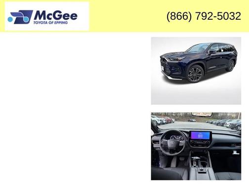 2026 Toyota Grand Highlander Platinum