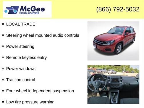 2015 Volkswagen Tiguan 4MOTION Auto S