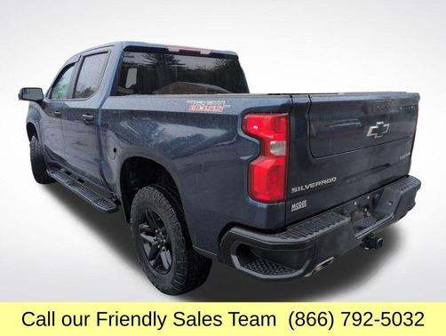 Northsky Blue Metallic 2021 Chevrolet Silverado 1500 Custom Trail Boss