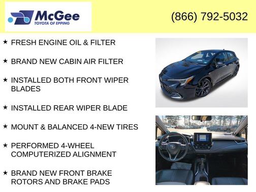 Midnight Black Metallic 2023 Toyota Corolla XSE