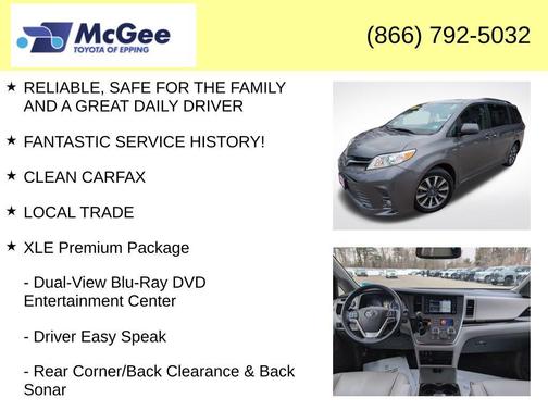 2018 Toyota Sienna XLE Premium