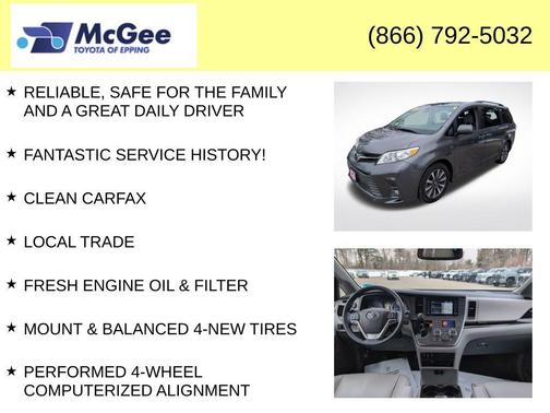 2018 Toyota Sienna XLE Premium