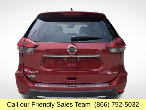 Scarlet Ember 2018 Nissan Rogue SL