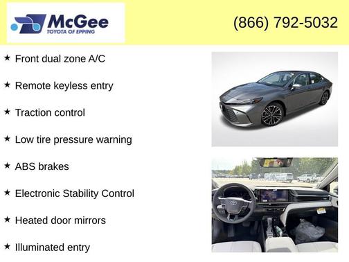2025 Toyota Camry XLE