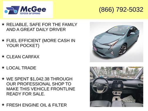 2016 Toyota Prius Three Touring