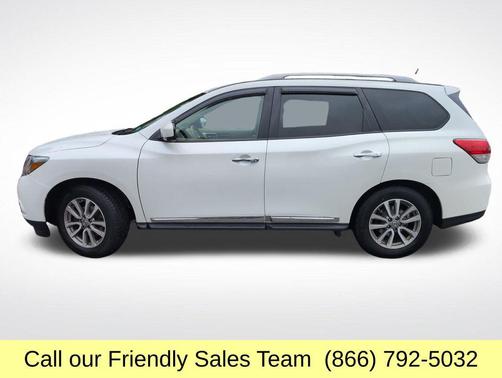 Pearl White 2015 Nissan Pathfinder SL