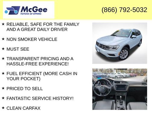 2018 Volkswagen Tiguan 2.0T SE 4MOTION