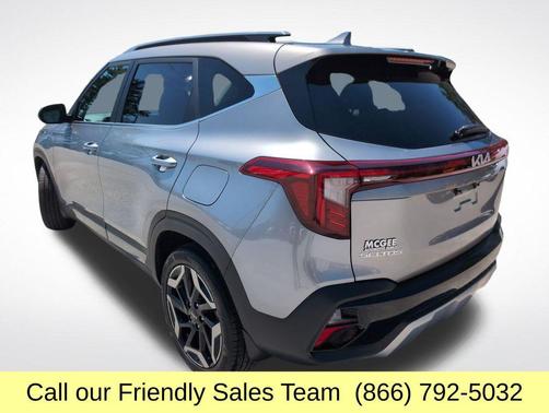 Steel Gray 2024 Kia Seltos SX Turbo