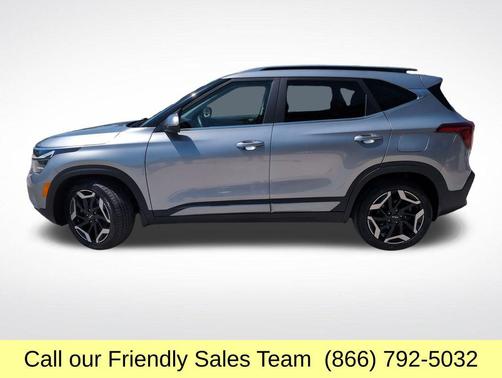 Steel Gray 2024 Kia Seltos SX Turbo