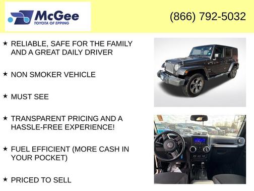 2016 Jeep Wrangler Unlimited Sahara