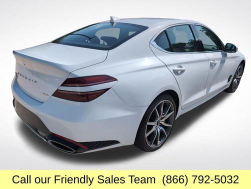 Alta White 2025 Genesis G70 2.5T AWD