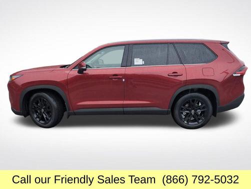 Ruby Flare Pearl 2026 Toyota Grand Highlander Platinum