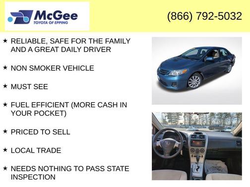 2013 Toyota Corolla LE