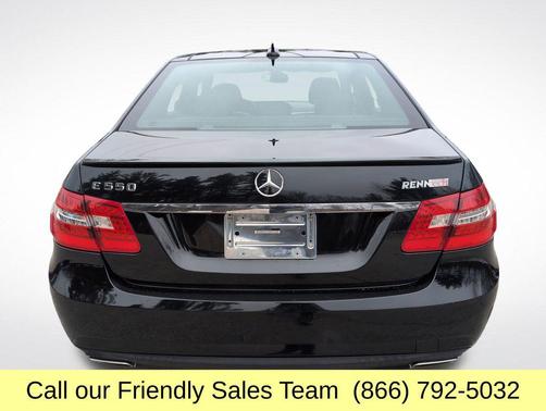 Black 2011 Mercedes-Benz E-Class E 550