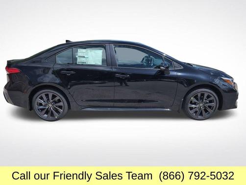 Midnight Black Metallic 2026 Toyota Corolla SE