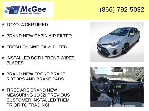 2017 Toyota Corolla SE