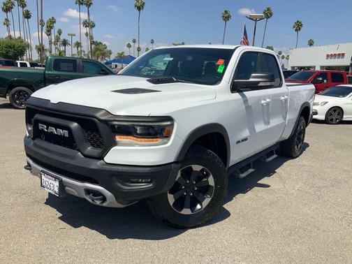 Bright White Clearcoat 2020 RAM 1500 Rebel