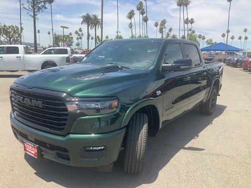 Serrano Green Metallic 2026 RAM 1500 Laramie