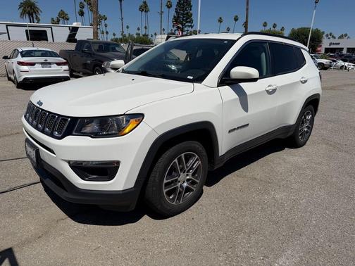 White Clearcoat 2019 Jeep Compass Latitude
