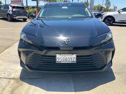 Midnight Black Metallic 2025 Toyota Camry LE