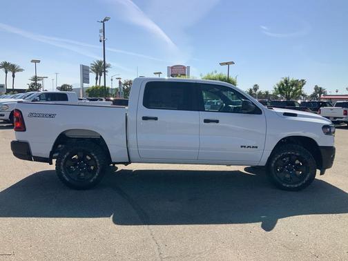 Bright White Clearcoat 2026 RAM 1500 Warlock Crew Cab 4x4 5'7' Box