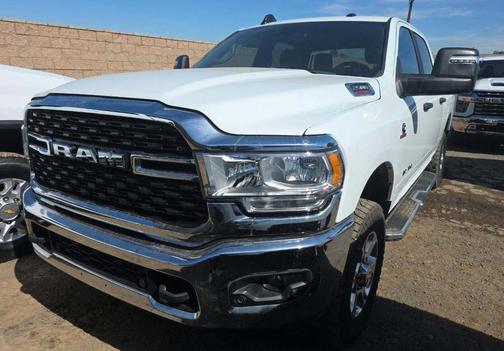 Bright White Clearcoat 2024 RAM 2500 Big Horn Crew Cab 4x4 6'4' Box