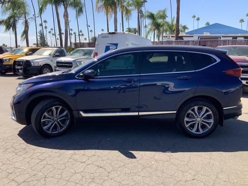 Obsidian Blue Pearl 2020 Honda CR-V AWD Touring