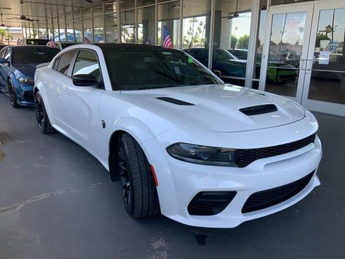 White Knuckle Clearcoat 2023 Dodge Charger SRT Hellcat Widebody Jailbreak