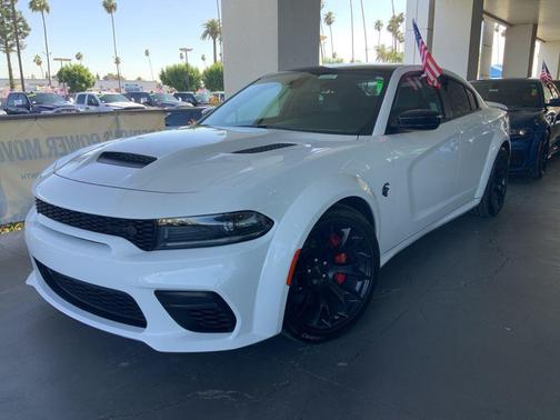 White Knuckle Clearcoat 2023 Dodge Charger SRT Hellcat Widebody Jailbreak