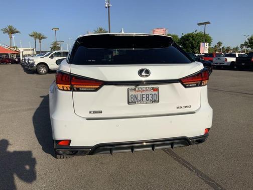 Ultra White 2020 Lexus RX 350 F Sport