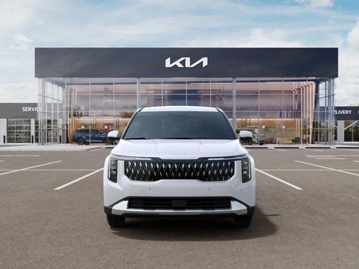 White Pearl 2026 Kia Carnival Hybrid LXS