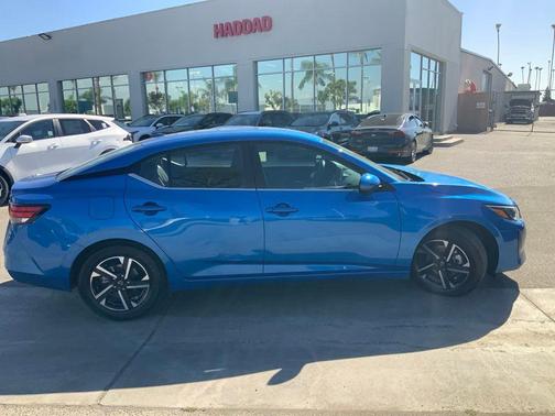 Electric Blue Metallic 2024 Nissan Sentra SV