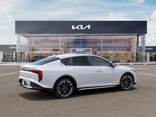 White Pearl 2026 Kia K4 GT-Line