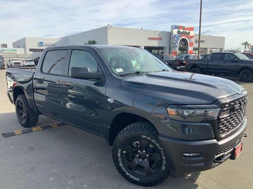 Forged Blue Metallic 2026 RAM 1500 Warlock Crew Cab 4x4 5'7' Box