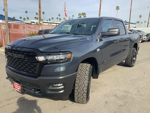 Forged Blue Metallic 2026 RAM 1500 Warlock Crew Cab 4x4 5'7' Box