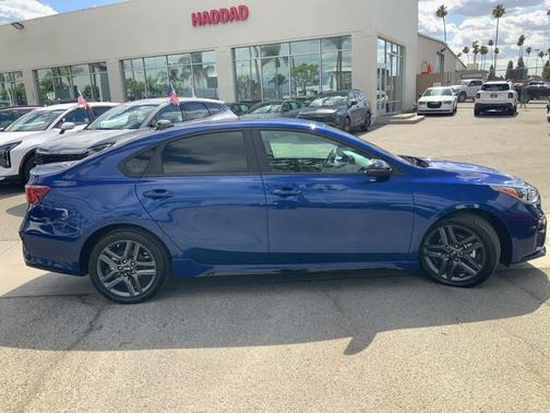 Deep Sea Blue 2021 Kia Forte GT-Line