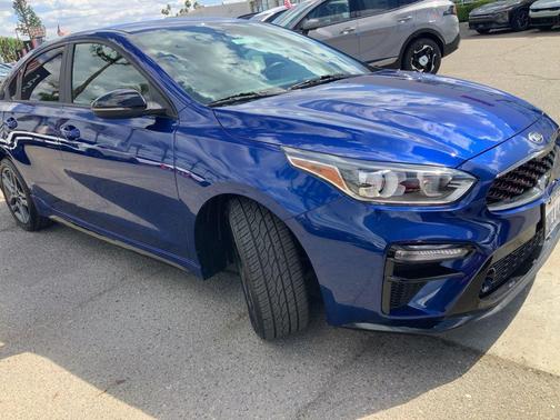 Deep Sea Blue 2021 Kia Forte GT-Line