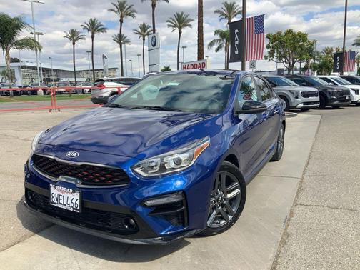 Deep Sea Blue 2021 Kia Forte GT-Line