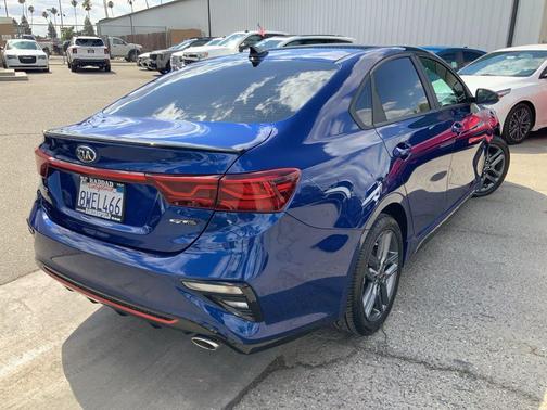 Deep Sea Blue 2021 Kia Forte GT-Line